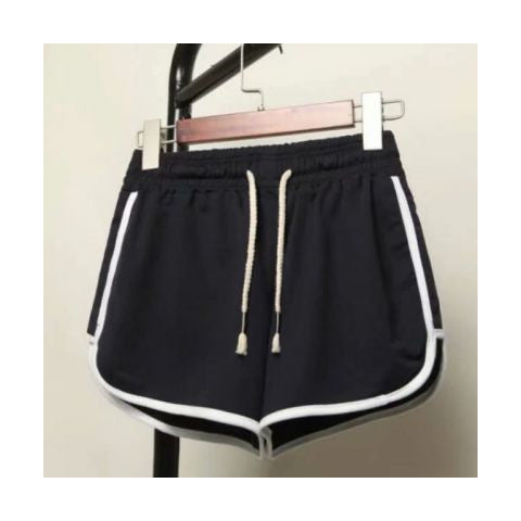 Large Size Shorts Men and Women All-match Casual Sports Pants Solid Color Gray American Loose Trousers