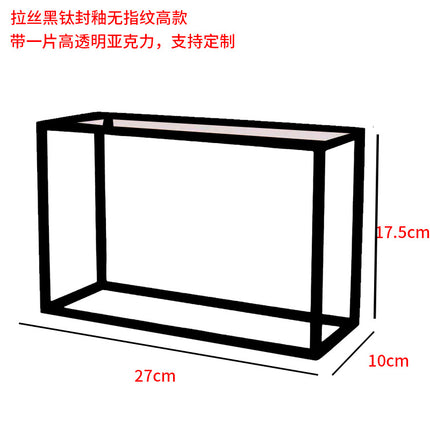 Clothing Store, Shoe Store, and Bag Display Props, High and Low Models, Stainless Steel Shoe and Bag Display Racks, Hot-Selling Cross-Border Items