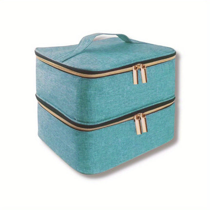 Cross-border Hot Nail Polish Storage Bag Portable Essential Oil Lipstick Finishing Bag Cosmetic Bag in stock