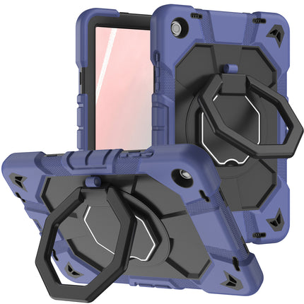 Suitable for Samsung Tab A9+ Tablet Protective Cover Satchel A9Plus Silicone Rotating Stand Kidsren's Anti-Fall Shell