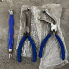 Blue handle 3pc set (straight + bent + connector)