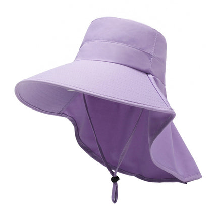 Multi-Directional Sun Hat, Breathable Face Mask, Neck Protection, Integrated Sun Hat, Anti-Uv Outdoor Sun Hat for Women, Summer