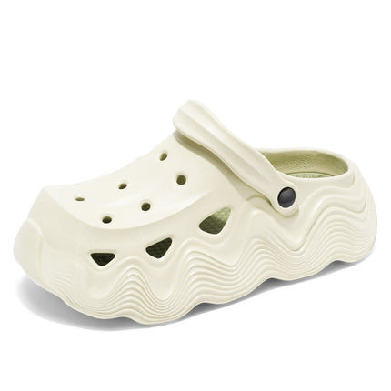 Men's Outdoor Clogs Summer Thick-Soled Men's Beach Two-Wear Sandals Casual Non-Slip Garden Sandals Trendy Style
