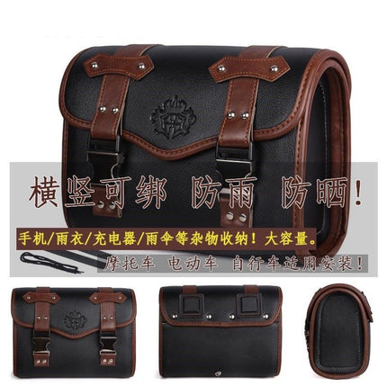 Motorcycle Accessories Motorcycle Side Bag Harley Prince Motorcycle Modified Side Bag Waterproof Leather Rider Tools