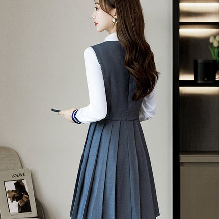 Autumn and Winter Kindergarten Teachers' Garden Clothes Work Clothes College Style Professional Suit dress suit Kindergarten Teachers' Administrative Clothing