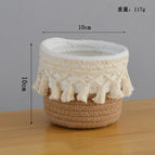 khaki tassel pen holder caliber 10CM