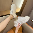 Off-white half slippers [collect and purchase to get cleaning] / 34