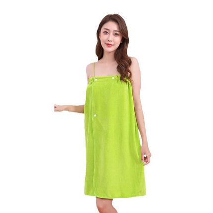 Wearable bath towel wrapped breast absorbent large towel beauty salon special bath skirt robe wholesale new bath home 300gsm