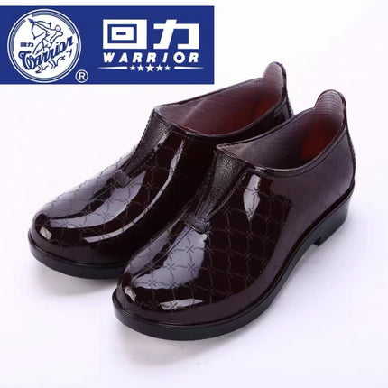 Huili low-top rain shoes women's 3133 low-barrel water shoes spring and autumn rain boots ingot shoes kitchen labor protection water boots rubber shoes wholesale