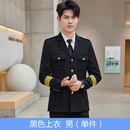 Explosive Spring and Autumn Security Work Clothes Suit Real Estate Sales Department Concierge Suit New Security Property Image Post Uniform