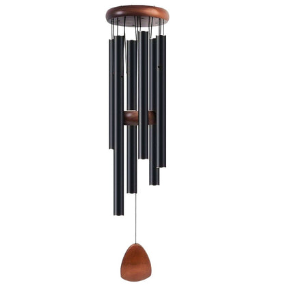 Cross-border explosions six-tube retro classic metal wind chime high sense aluminum tube metal hanging decoration home decoration wind chime