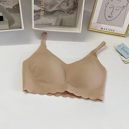 Kissy Series Underwear Traceless Push-up Vest Classic Sling-off Paramelia Non-rimless Bra