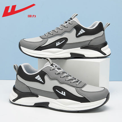Men's Shoes, Sports Shoes, Men's 2025 New Summer Casual Shoes, Men's Breathable, Deodorant, Thick-Soled Dad Shoes for Men