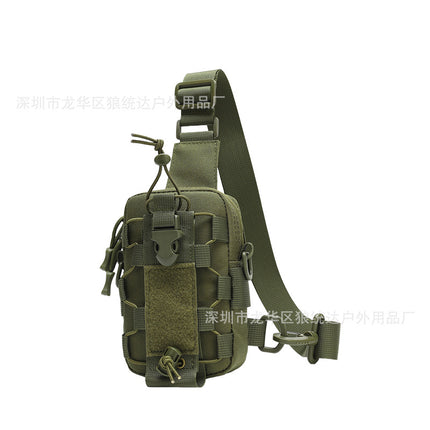 Outdoor Sports Water Bottle Mobile Phone Cross-Body Bag Military Fan Strap Cross-Body Small Mobile Phone Water Cup Waist Bag Cross-Body Small Backpack