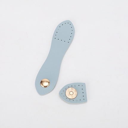 Magnetic buckle gourd-shaped buckle diy all-match simple stitching leather buckle luggage accessories in stock