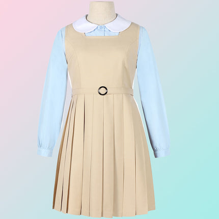 Jumpsuit Vest Dress Cos Chainsaw Man War Devil School Uniform Anime Cosplay Costume Female High School Jk Uniform Skirt