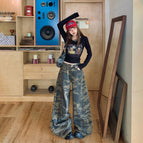 Camouflage trousers / XS
