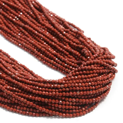 Natural Stone Crystal Mini Size Beads Cut Face Facet Round Beads Bracelet Necklace DIY Original Beaded Accessories Beads
