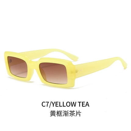 New All-match European and American Trendy Cross-border Square Sunglasses Trendy Street Shooting Modern Charm UV-proof Sunglasses
