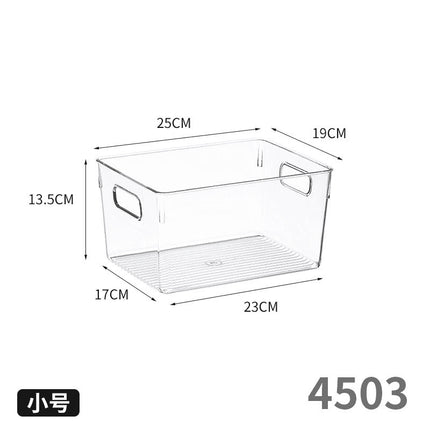 Storage box with lid storage box transparent acrylic kitchen cosmetics sundries station snacks toys clothes books