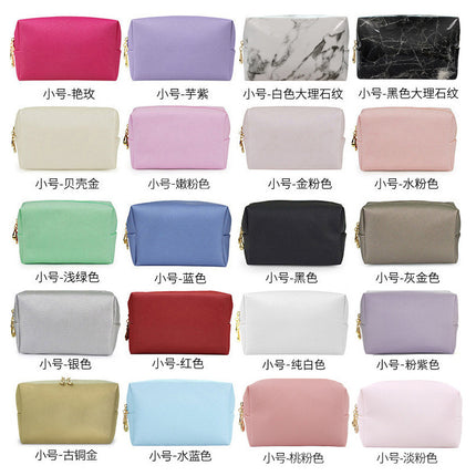 Cross-Border Popular Dopamine Makeup Bag, Portable Travel Toiletry Storage Bag, Clutch Bag, Waterproof Makeup Storage Bag