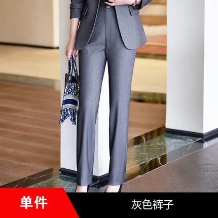 Spring and Autumn suit suit women's autumn and winter temperament goddess Fan small professional manager jacket formal wear front desk work clothes
