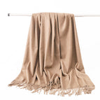 Flower rice / Aa wool 330g (200*70cm)