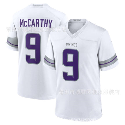 Foreign trade wholesale ball Vikings football jersey 19# Thielen 33# COOK 18 Jefferson