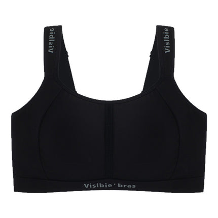 Sports Vest Underwear Women's Shockproof Anti-sagging Big Chest Small Seamless Rabbit Ear Cup Shaping Thin Bra Summer