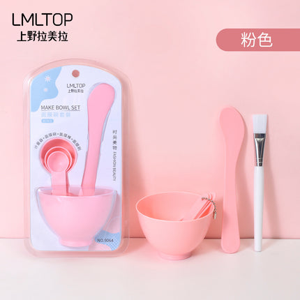 Lmltop DIY Facial Mask Bowl Tool Set Six-Piece Set Homemade Facial Mask Tool Bowl Stick Wholesale 9064