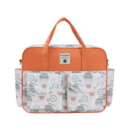 Multifunctional Cross-Body Mommy Bag for Pregnant Women, Fashionable Waterproof Mother and Baby Bag, Portable Maternity Bag, Mother Bag Cross-Border