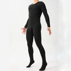 Black thick velvet nine-point one size fits all 50-75kg / Regular style [no crotch opening] for men and women
