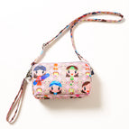 Pink Smiley Face + crossbody