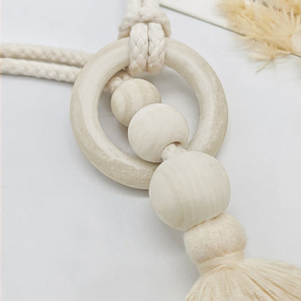 Cross-border Bohemian Strap Curtain Accessories Simple Curtain Buckle Tassel Decoration New Simple Home Accessories