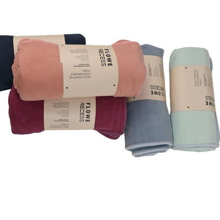 Double-Sided Brushed Yoga Towel, Sweat-Absorbent, Non-Slip, Quick-Drying Sports Towel, High-End Yoga Sports Towel, Soft and Comfortable