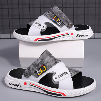 Sandals for Men, Outdoor Wear, 2025 New Summer Trendy Sports and Leisure Driving Sandals, Beach Dual-Purpose Outdoor Slippers