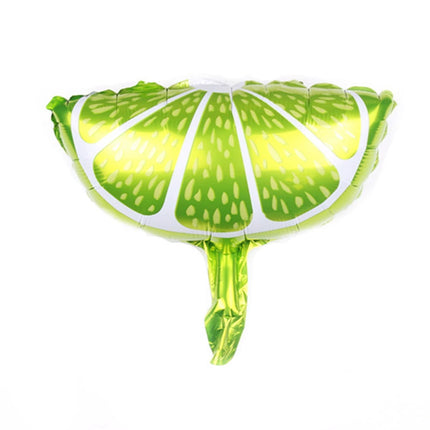 Large Fruit Shape Aluminum Film Balloon Hawaiian Style Glasses Fruit Birthday Party Party Decoration Balloon