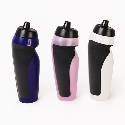 Europe and the United States cross-border squeeze riding kettle sports kettle outdoor running PE plastic suction nozzle creative net red water cup