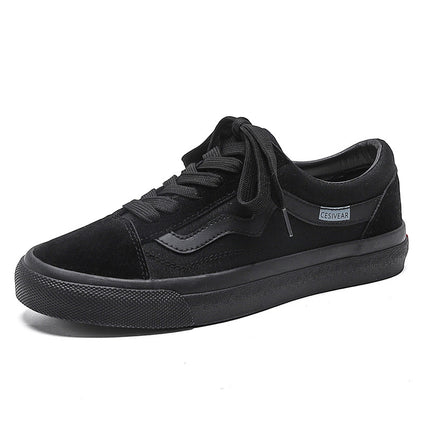 Ins Canvas Shoes for Male and Female Students Korean Version 2025 Autum New Flats Versatile Sports Shoes Flats Popular Sneakers