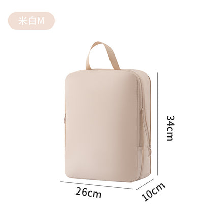 Travel Compression Memory Cloth 6-piece Storage Bag suit Luggage Portable Clothes Compression Bag Waterproof Storage Bag