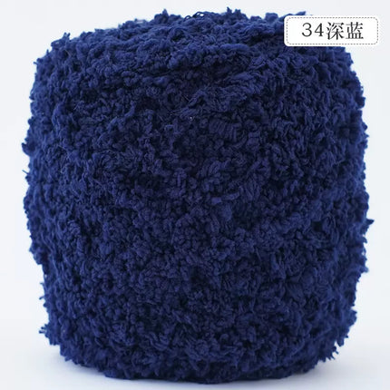 3 strands of coral fleece baby scarf coarse wool hand woven towel line baby sweater in stock wholesale