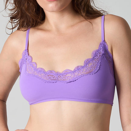 Sk*M Kardashian Lace Scoop Bralette Lace High Elasticity Ultra-Thin Breathable Sexy Seamless Bra