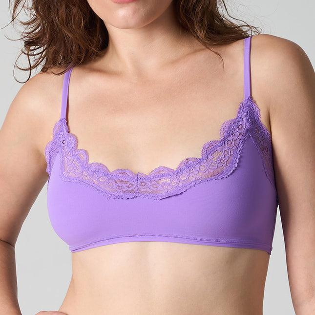 Sk*M Kardashian Lace Scoop Bralette Lace High Elasticity Ultra-Thin Breathable Sexy Seamless Bra