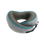 Blue-edged button