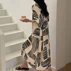 Striped beige / One size fits all ( 42.5-75kg )