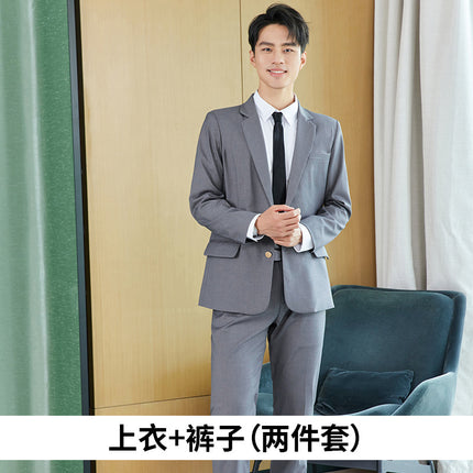 Hotel front desk reception work clothes suit professional suit women's high-end embroidered new Chinese style welcome ceremony clothes