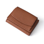 Matsuoka [yellow] inside and outside full head layer cowhide / 10*7*3CM