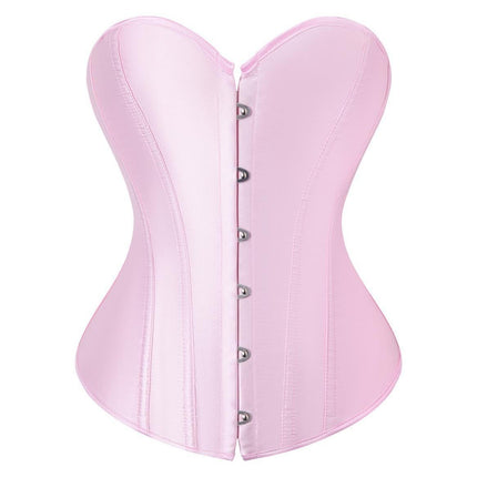 Hot-Selling Classic Sexy Satin Waist-Cinching Slimming Fishbone Corset Direct Supply