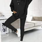 Two-piece suit (sweater) black / S