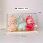 Cream yellow single pack [can hold 3 labubu enamel display boxes] no installation required